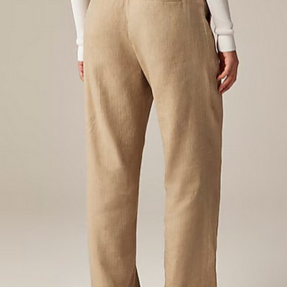 Portia pant in herringbone linen blend - Picture 2 of 4